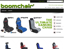 Tablet Screenshot of boomchair.com